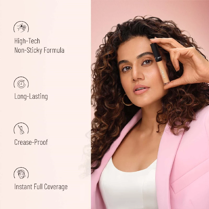 Swiss Beauty Liquid Light Weight Concealer With Full Coverage - Sand Sable, 6 g-3.webp